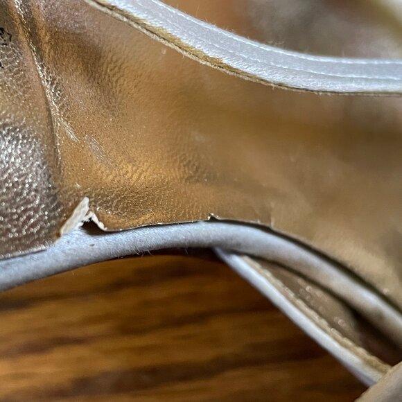 Dolce & Gabbana Beige Slingbacks with Gold Accent, EU 40 - Picture 16 of 16